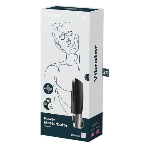 Satisfyer Power Masturbator - Мастурбатор з можливістю керування з додатку - купити в Києві, Україні